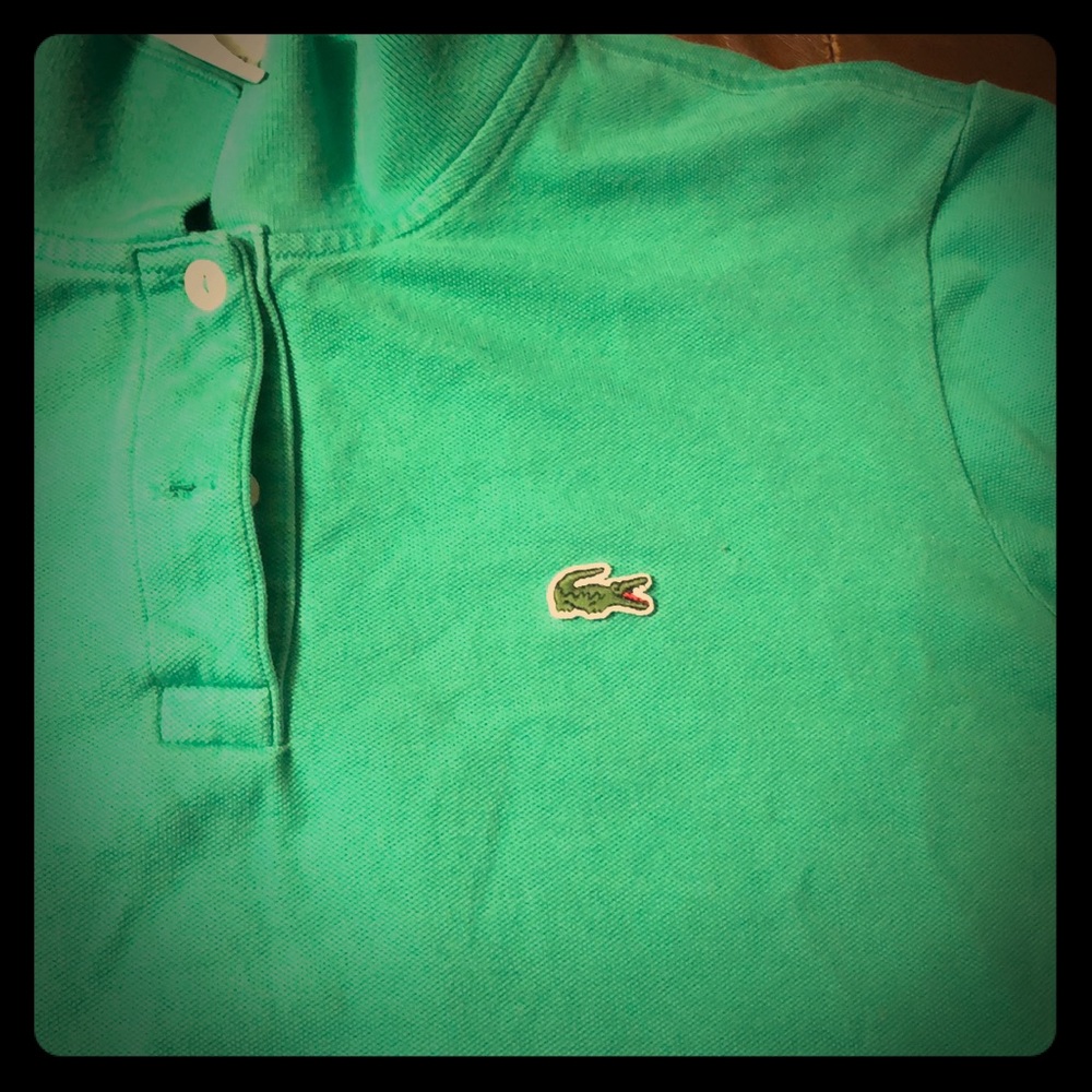 Green Lacoste Women’s Polo